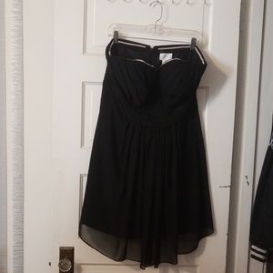 Black Strapless Bill Levkoff Dress